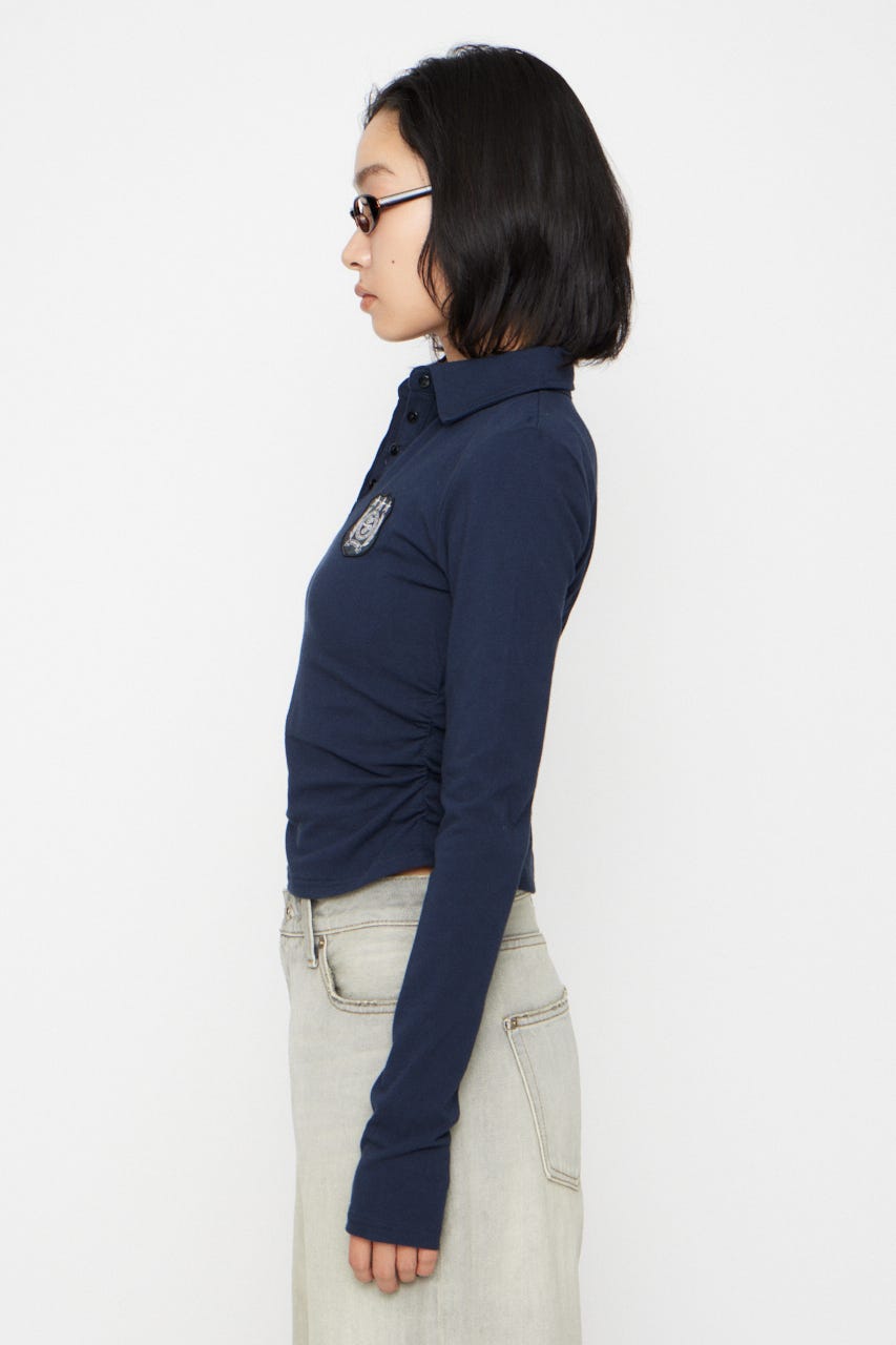 USEFUL WAPPEN CUT トップス NVY FREE