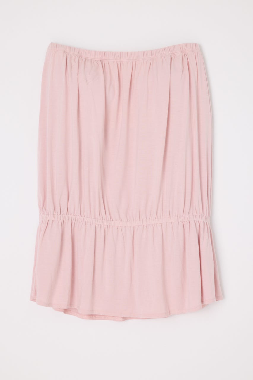 PEPLUM CUP BARE チュニック PNK FREE