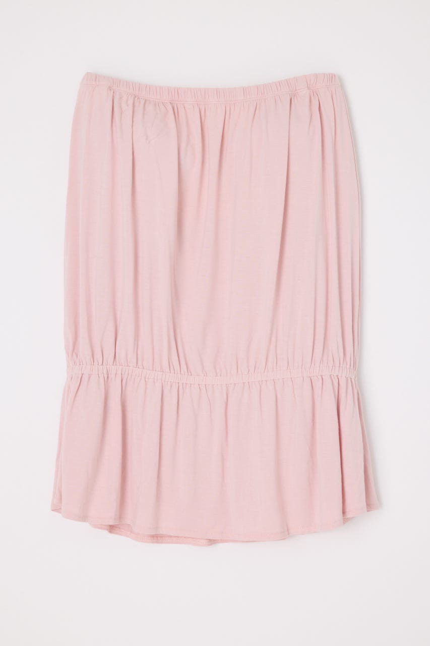 PEPLUM CUP BARE チュニック PNK FREE