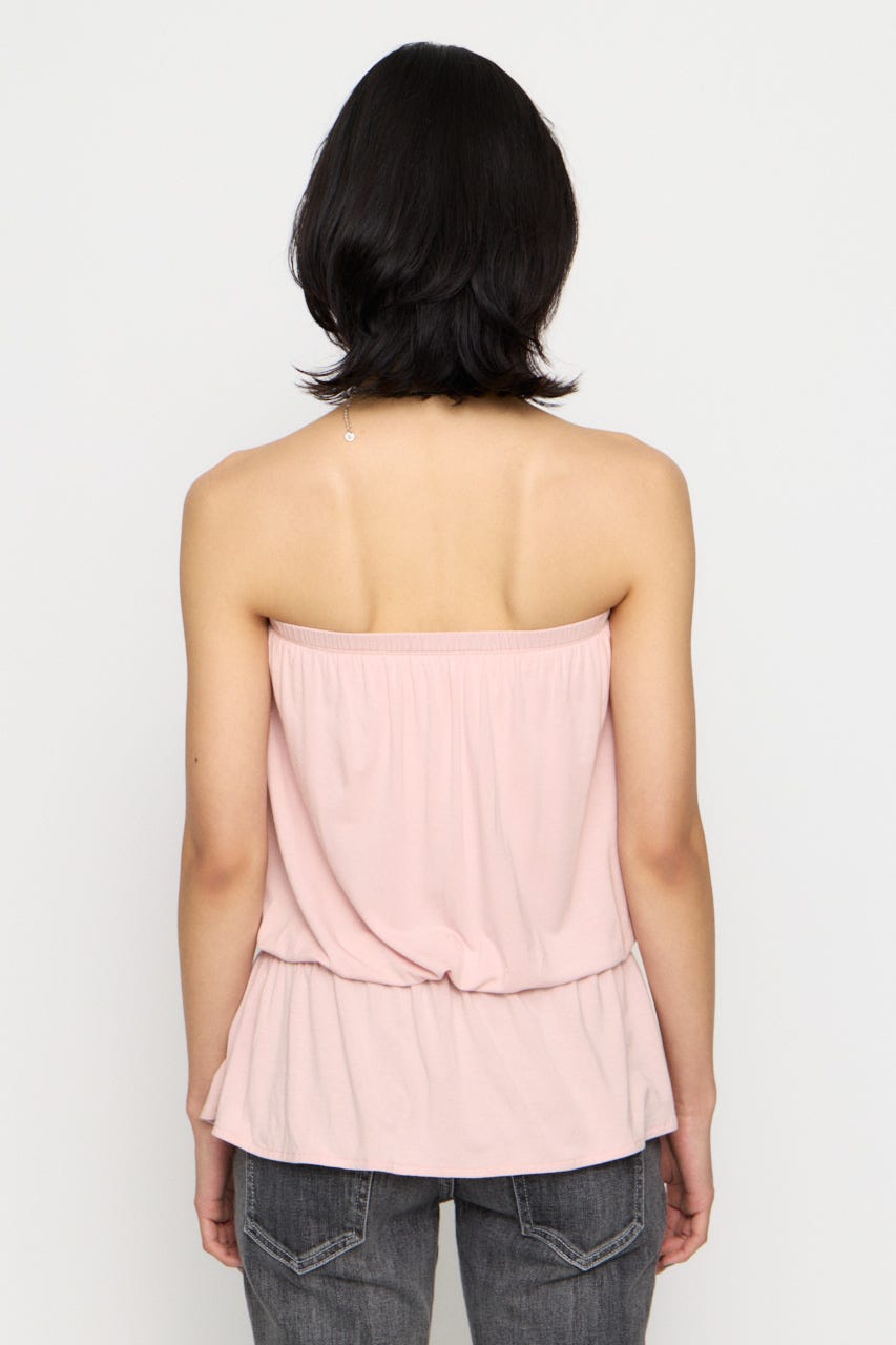 PEPLUM CUP BARE チュニック PNK FREE