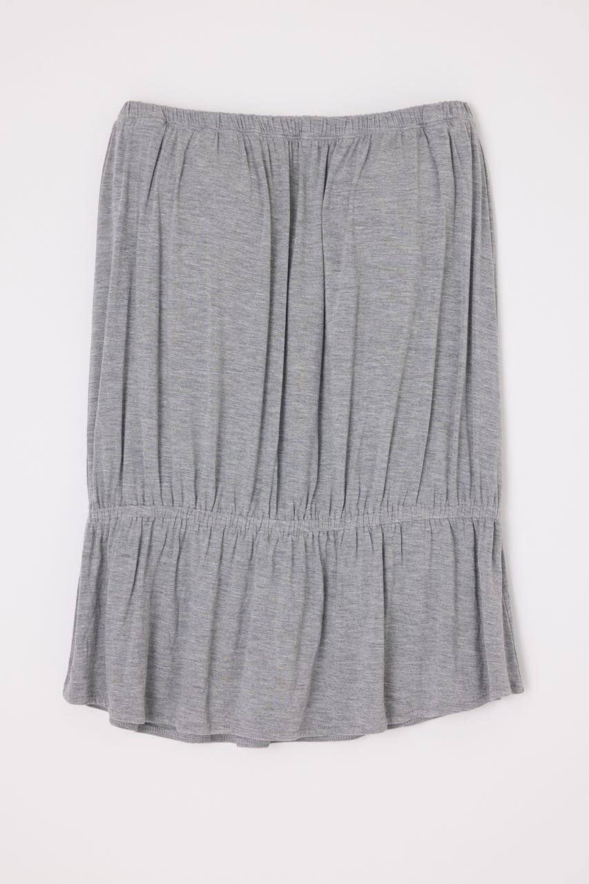 PEPLUM CUP BARE チュニック T.GRY FREE