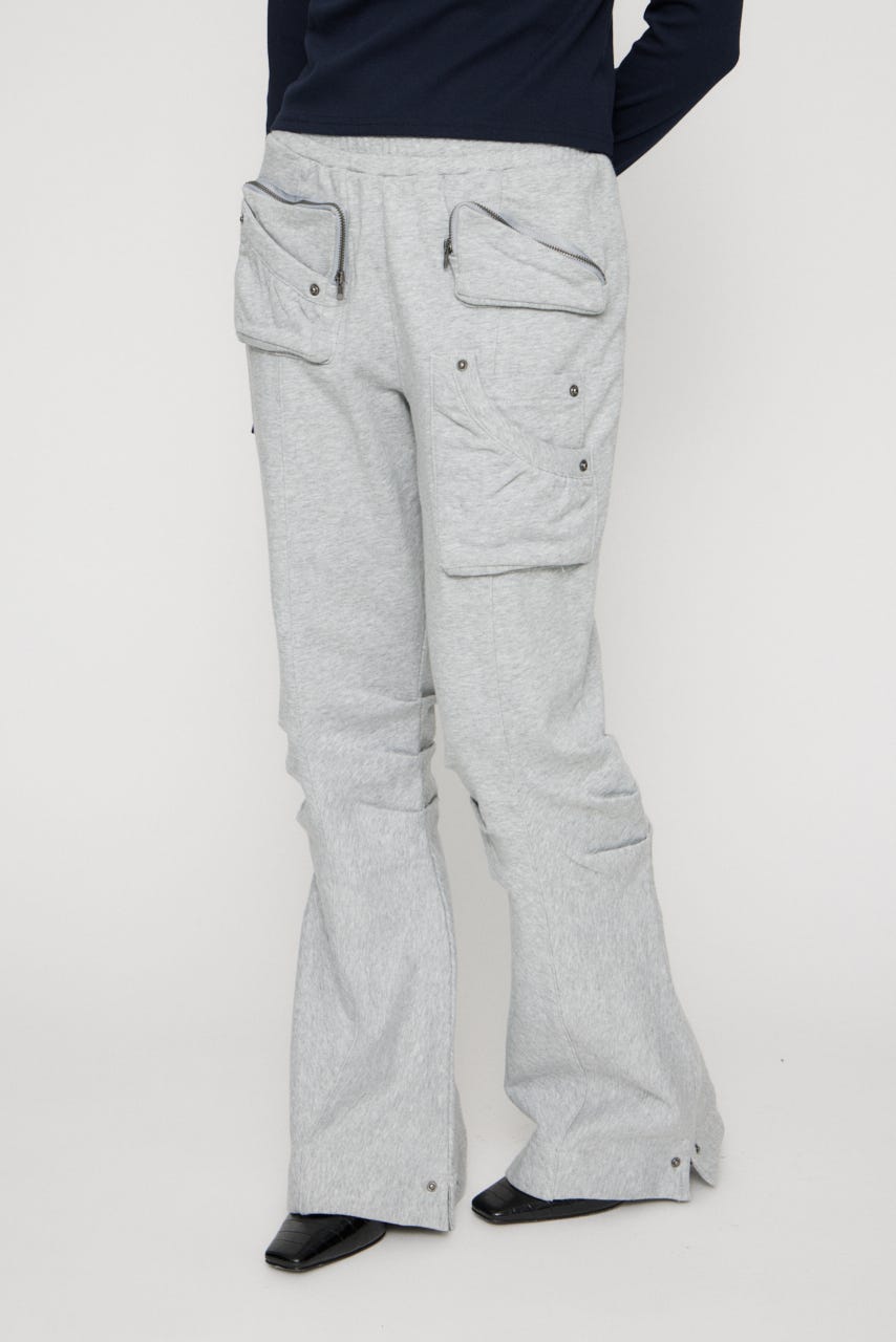 POCKET POINT CUT パンツ T.GRY S