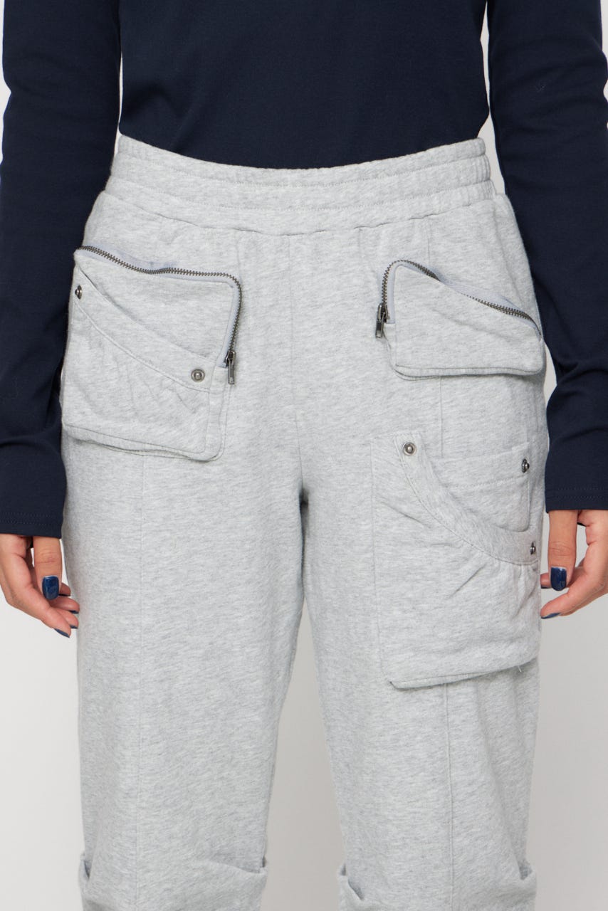 POCKET POINT CUT パンツ T.GRY S