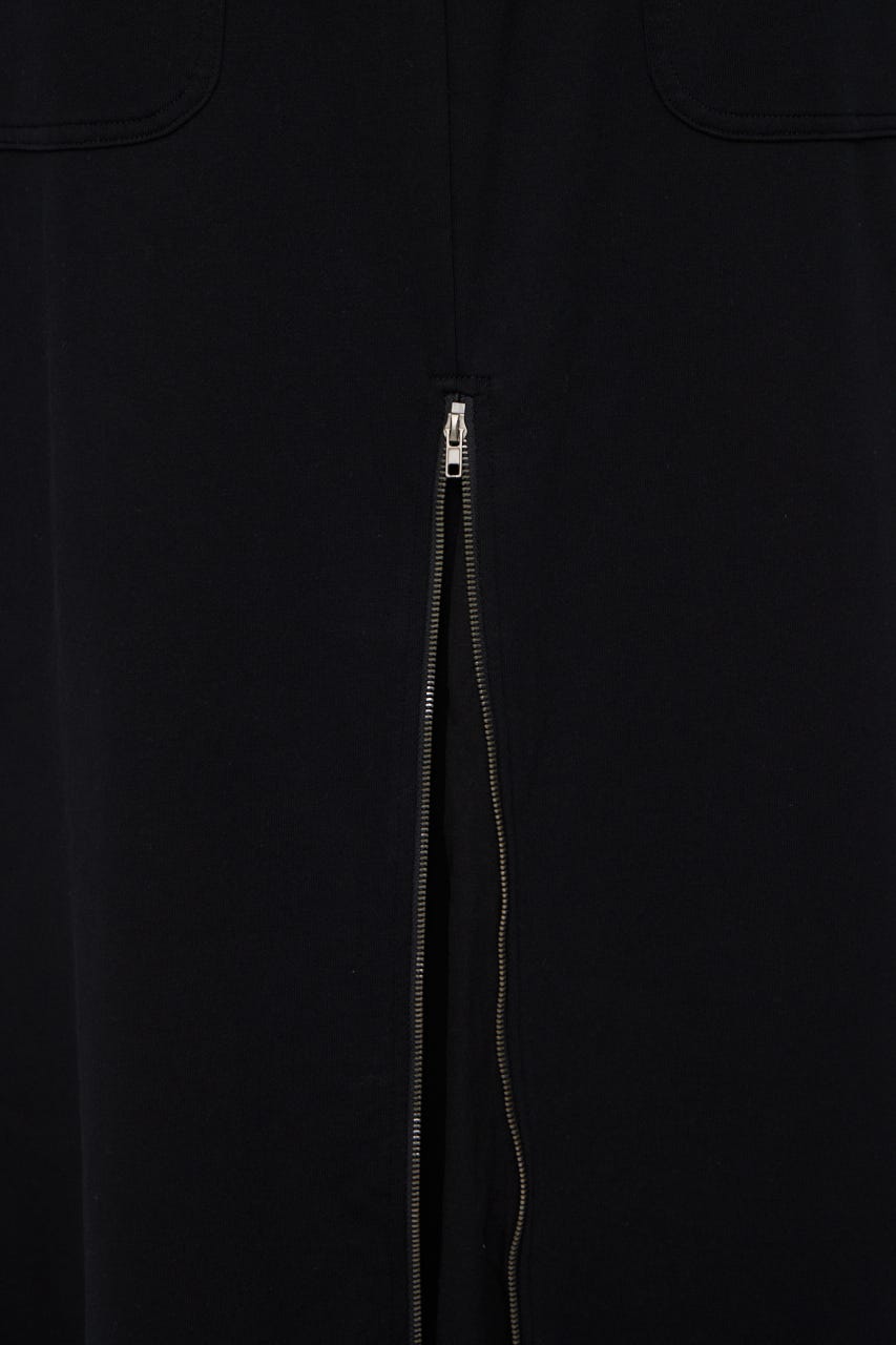 ZIP SPREAD スカート BLK S