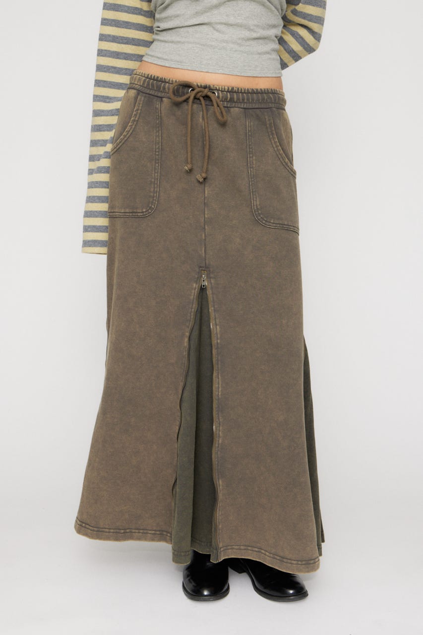 ZIP SPREAD スカート KHA S