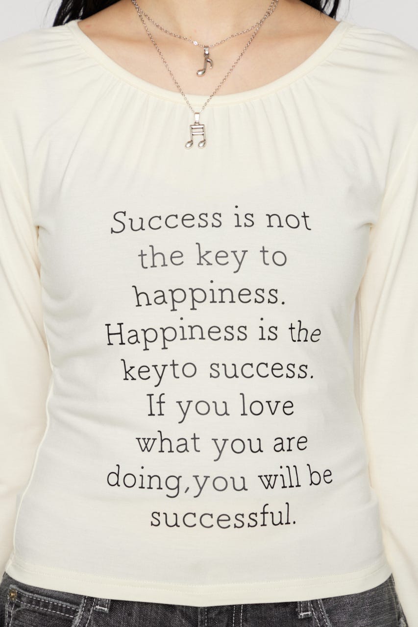 NECK GATHER PRINT トップス IVOY FREE