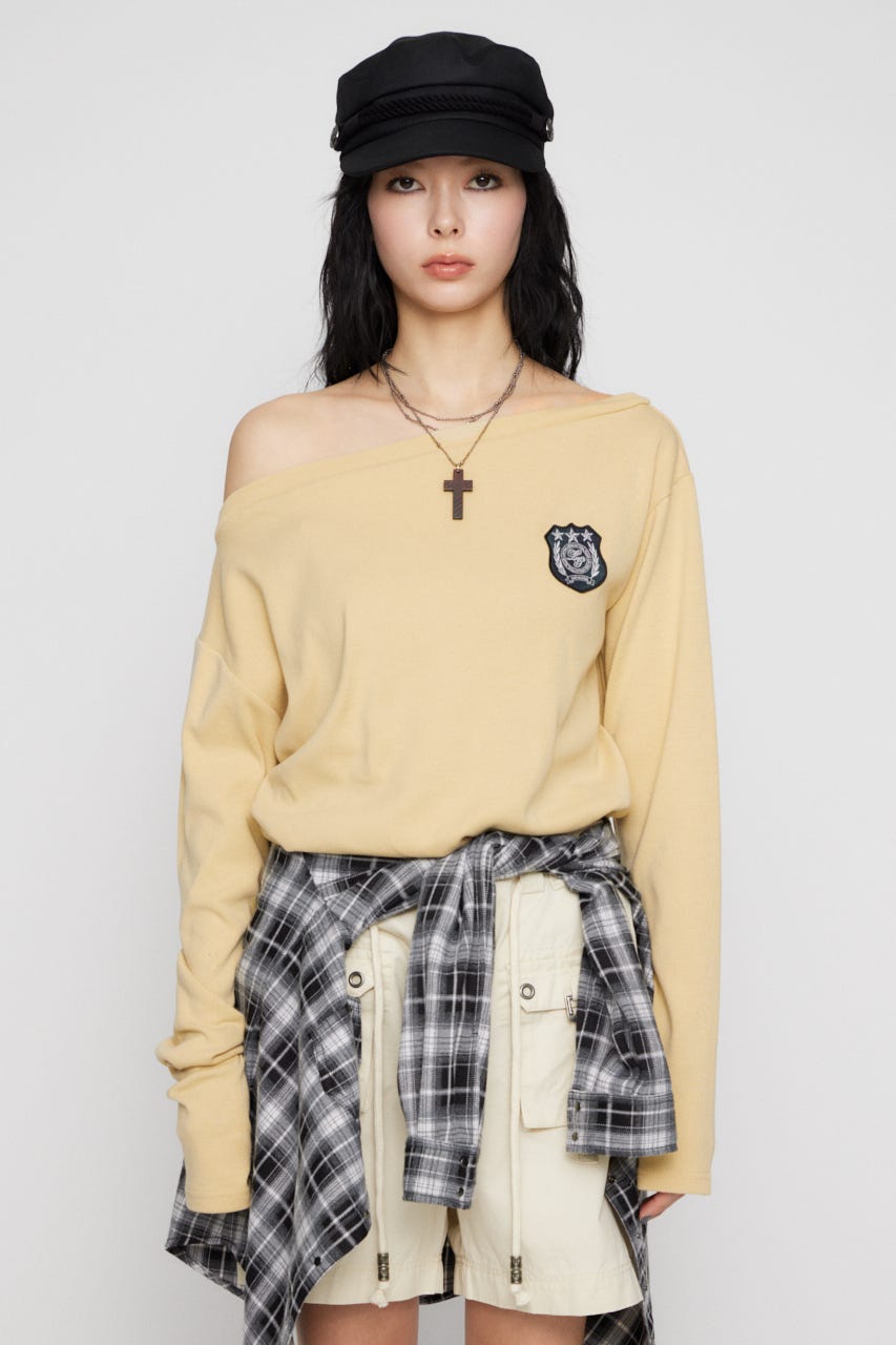 WAPPEN LOOSEY トップス L/YEL FREE