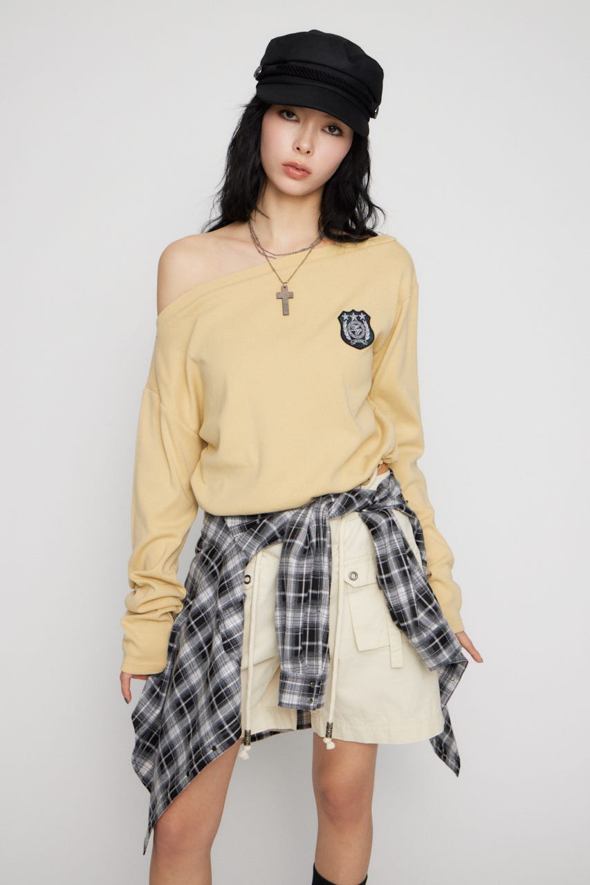 WAPPEN LOOSEY トップス L/YEL FREE