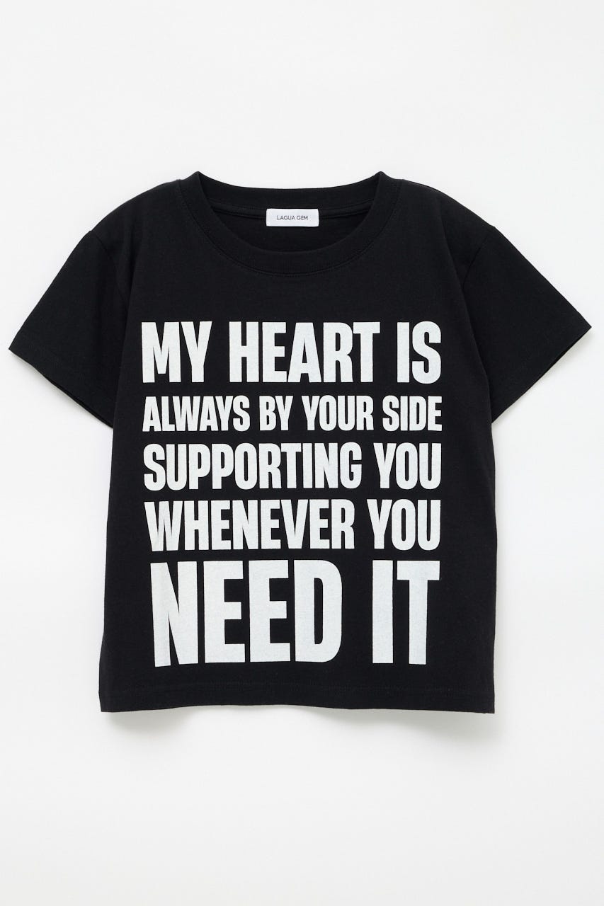 USEFUL PRINT Tシャツ BLK FREE
