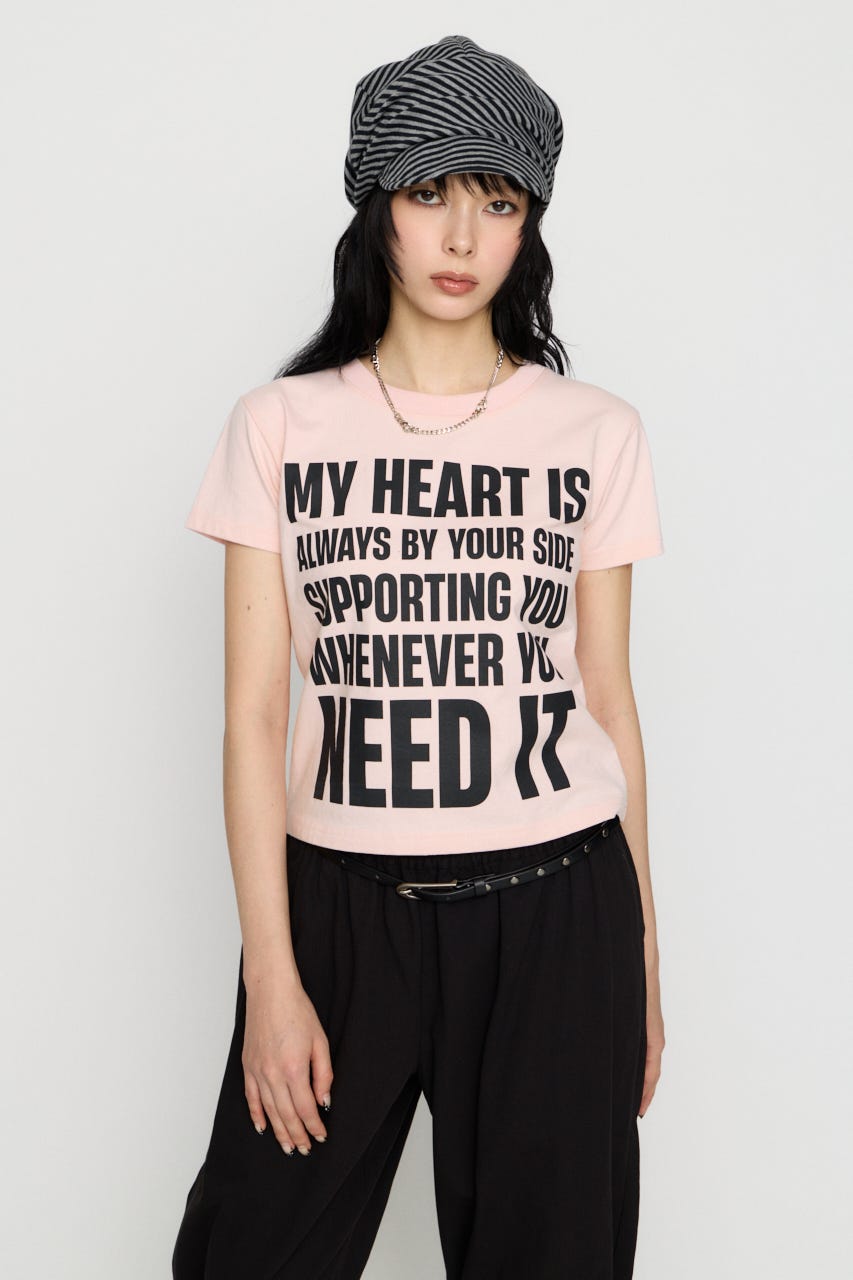 USEFUL PRINT Tシャツ PNK FREE