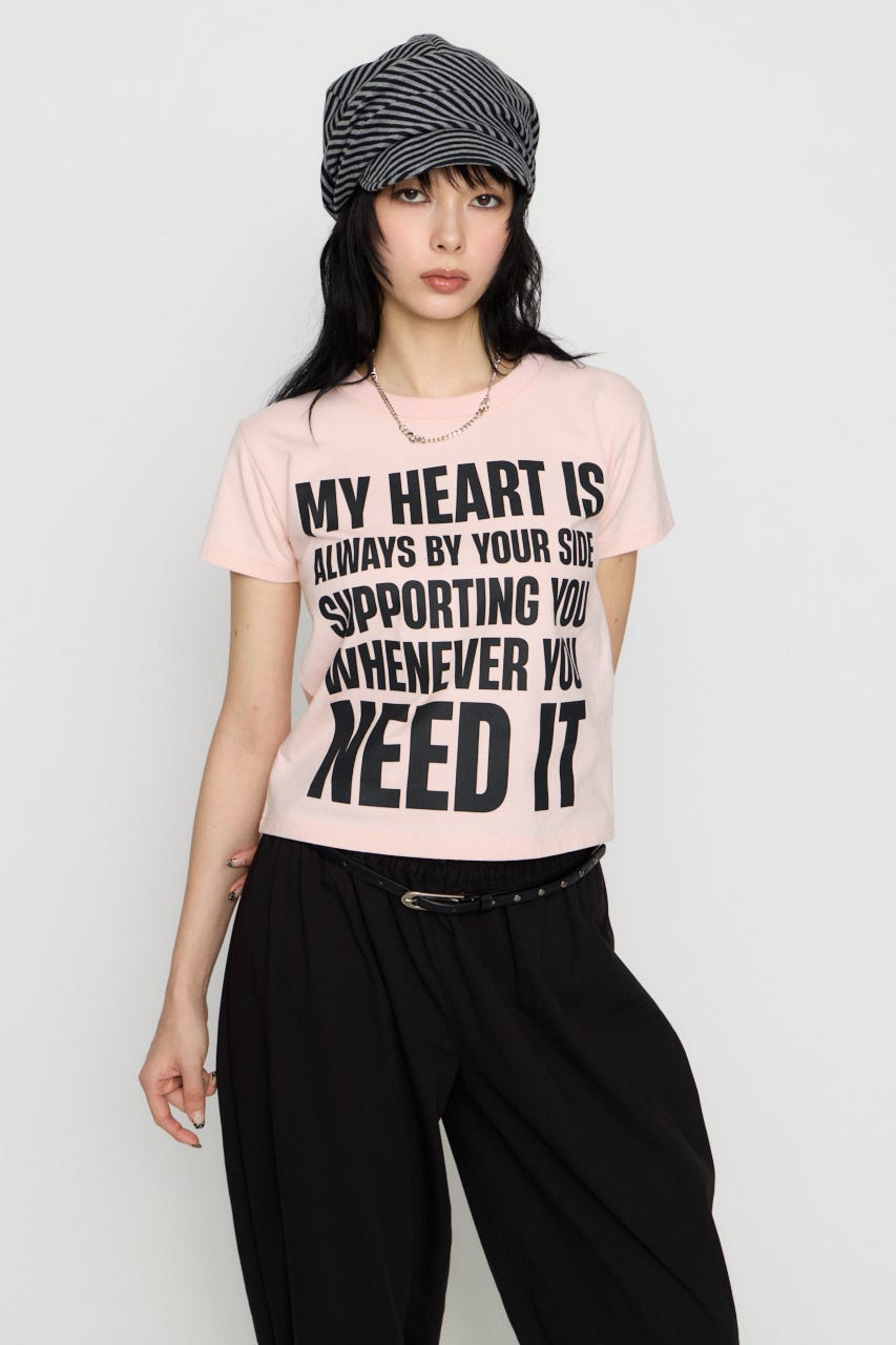 USEFUL PRINT Tシャツ PNK FREE