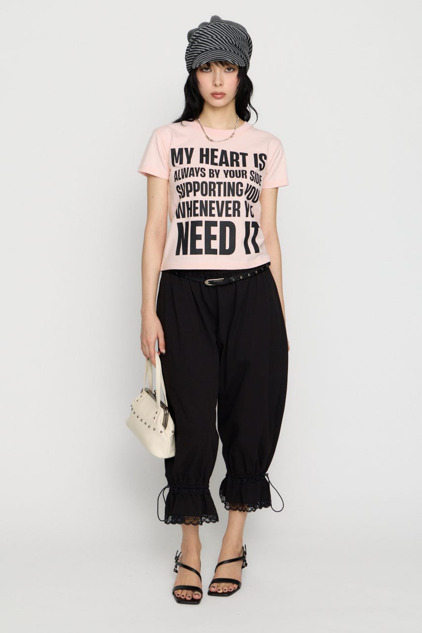 USEFUL PRINT Tシャツ PNK FREE