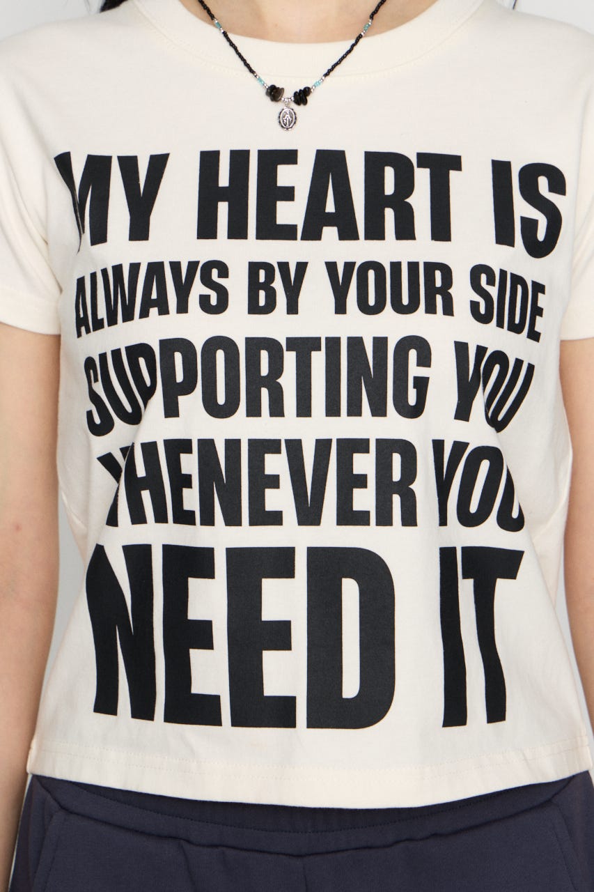 USEFUL PRINT Tシャツ WHT FREE
