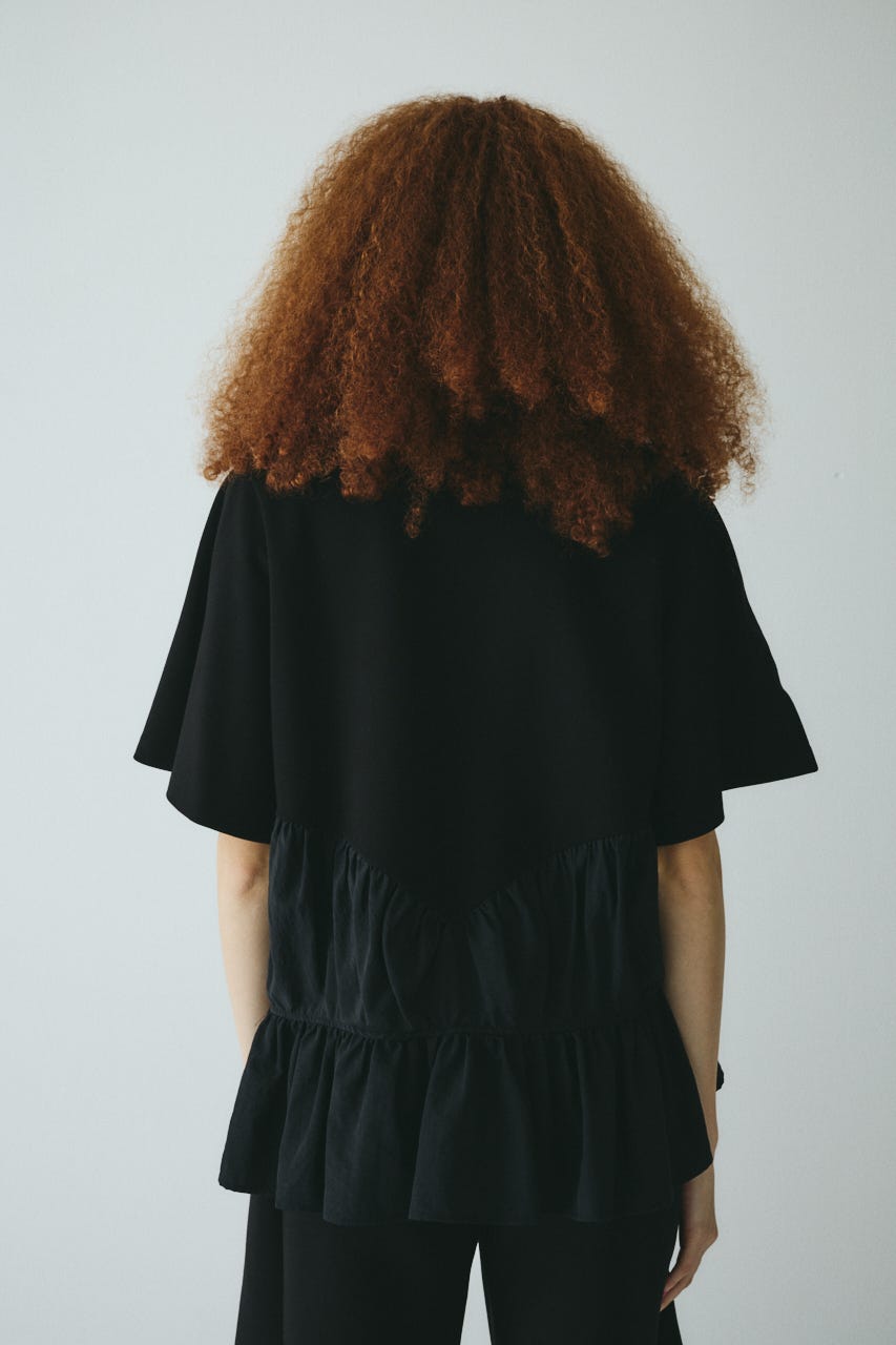 トップス HeRIN.CYE Frill A-line cut tops HeRIN.CYE｜Frill A-line cut tops | Rakuten Fashion(楽天