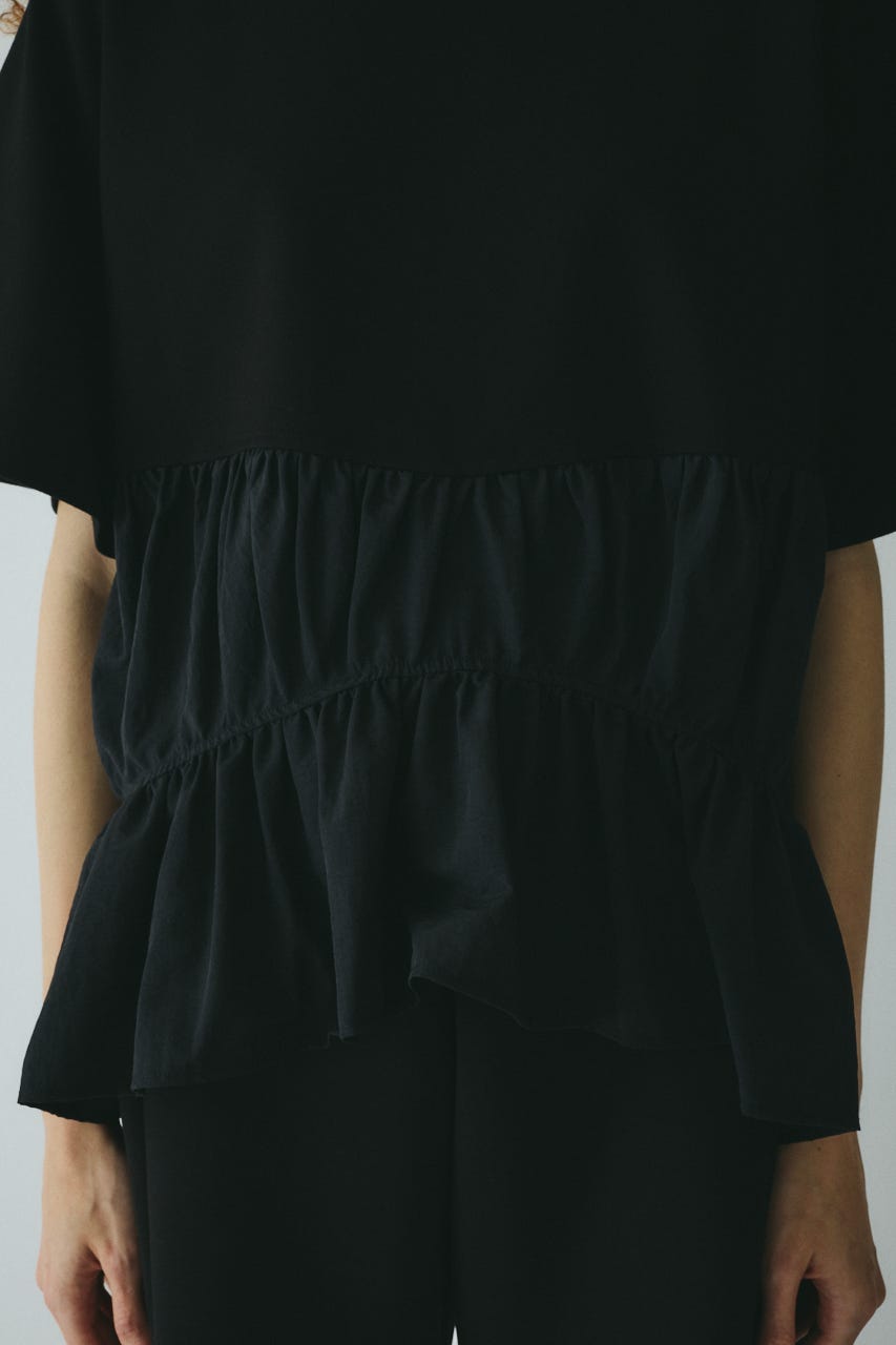 トップス HeRIN.CYE Frill A-line cut tops HeRIN.CYE｜Frill A-line cut tops | Rakuten Fashion(楽天