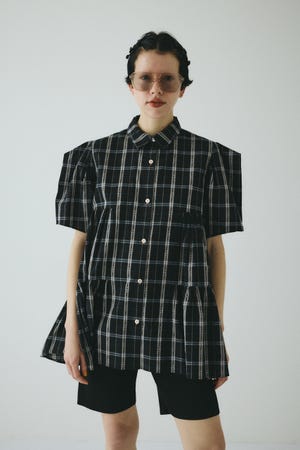 新作未使用Herin.cye タックスリーブカットトップス Tuck sleeve cut tops タックスリーブカットトップス（Tシャツ