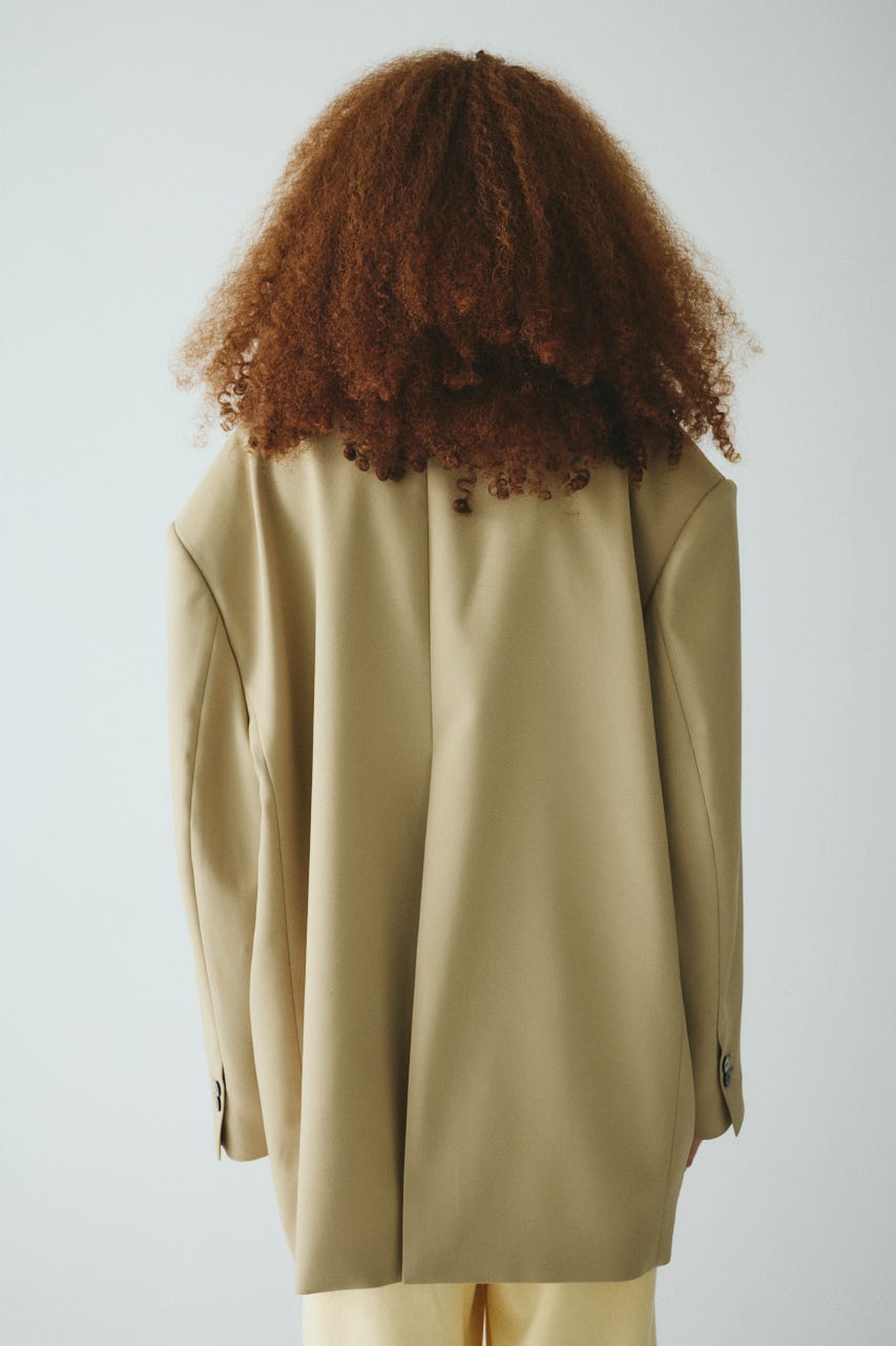 HeRIN.CYE | No collar over jacket (ジャケット ) |SHEL'TTER