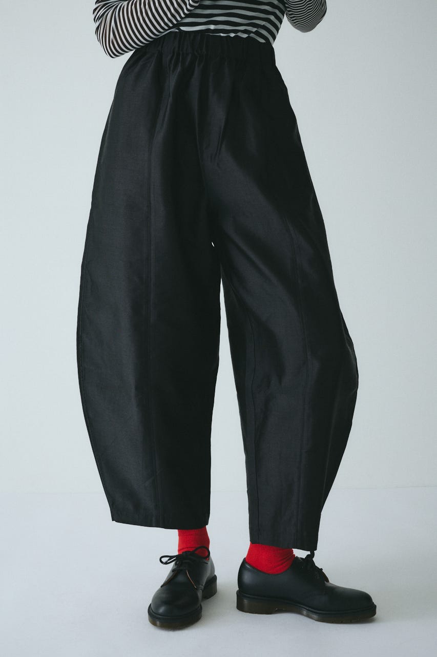 HeRIN.CYE Shiny cocoon pantsシャイニーコクーンパンツ HeRIN.CYE | Shiny cocoon pants (パンツ ) |SHEL'TTER WEBSTORE