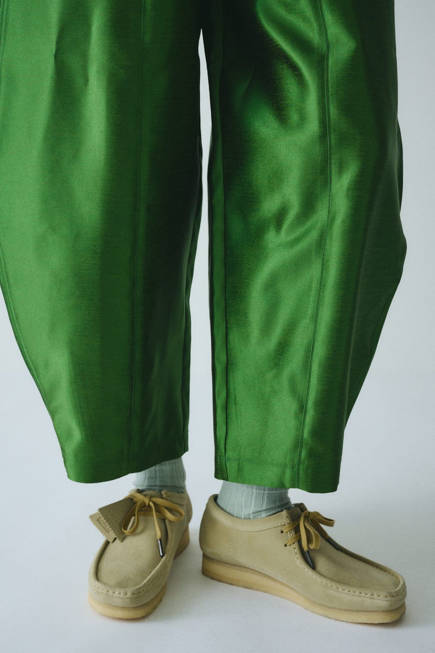 HeRIN.CYE | ［予約］Shiny cocoon pants (パンツ ) |SHEL'TTER