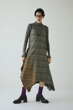 ■美品 HeRIN.CYE 2024AW バルーンニットワンピース HeRIN.CYE（ヘリンドットサイ）の「Balloon knit one piece