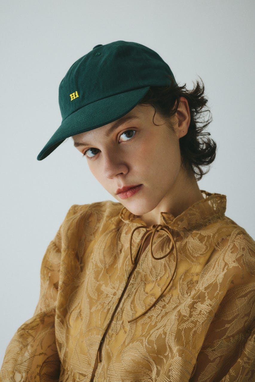 Message cap 柄GRN FREE