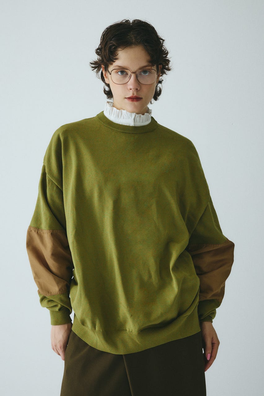 HeRIN.CYE | Military boy knit tops (ニット ) |SHEL'TTER WEBSTORE