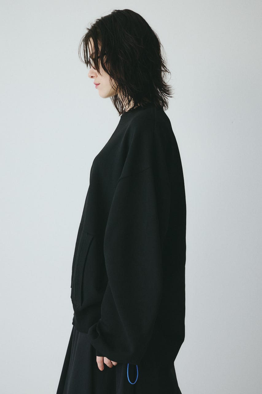 Pocket boy knit tops BLK FREE