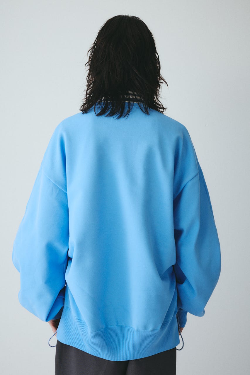 Pocket boy knit tops L/BLU FREE