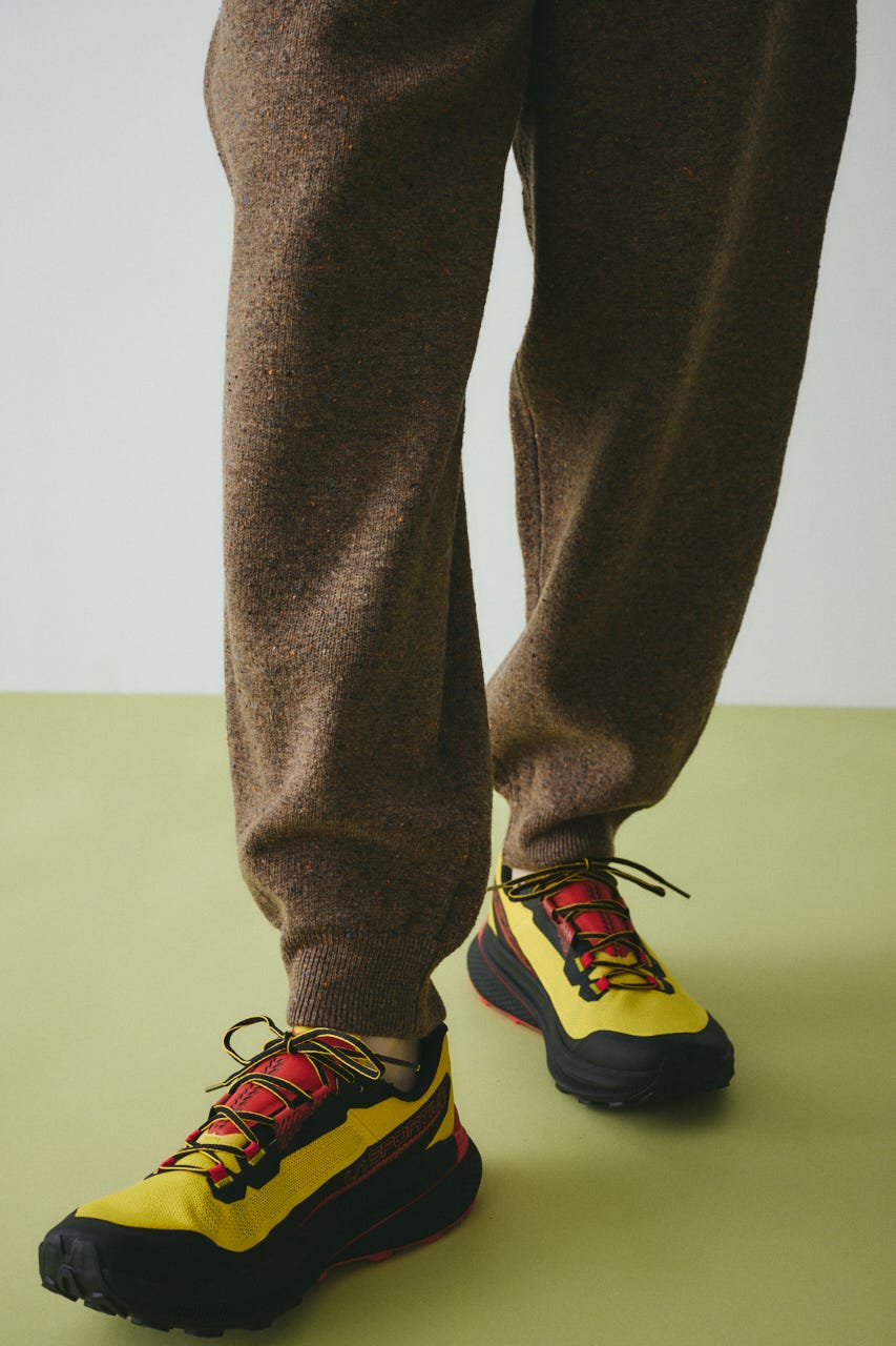 Nep cocoon knit pants BRN 38