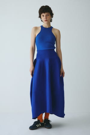 【新品未使用】 HeRIN.CYE Layered knit skirt 新品未使用】 HeRIN.CYE Layered knit skirt