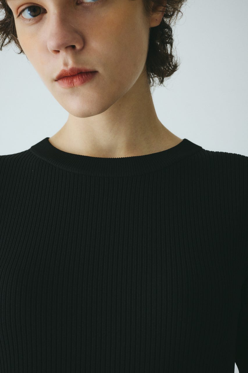 HeRIN.CYE | Volume knit dress (ワンピース(ロング） ) |SHEL