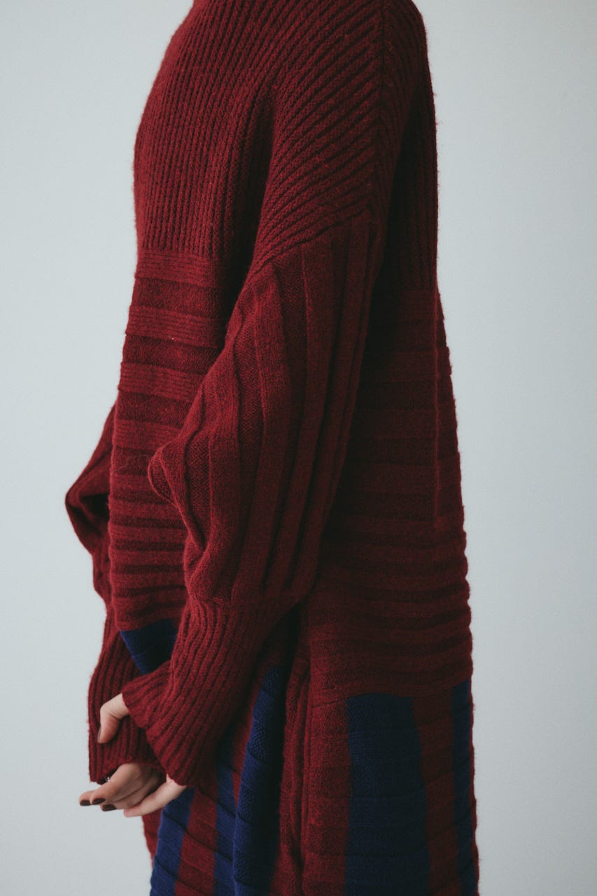 Box knit one-piece BRD FREE