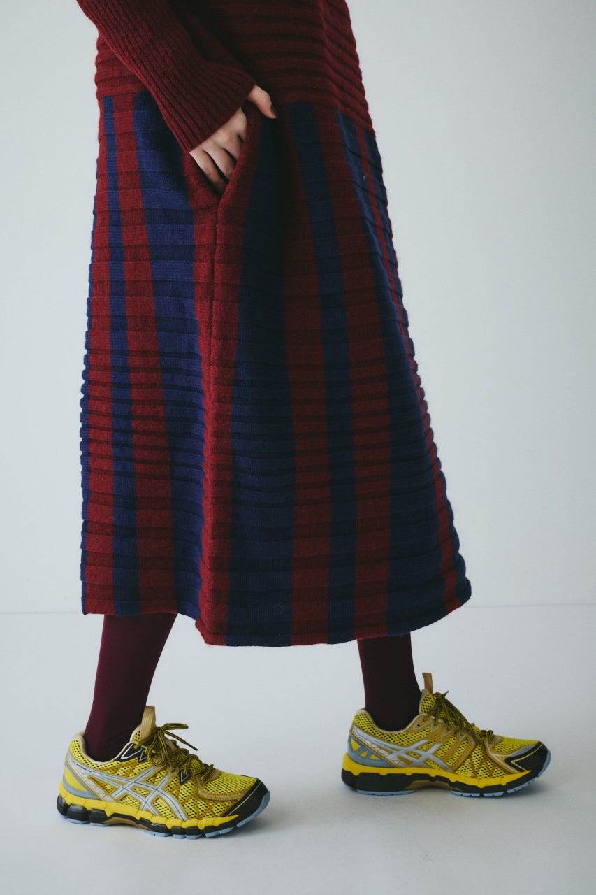 Box knit one-piece BRD FREE