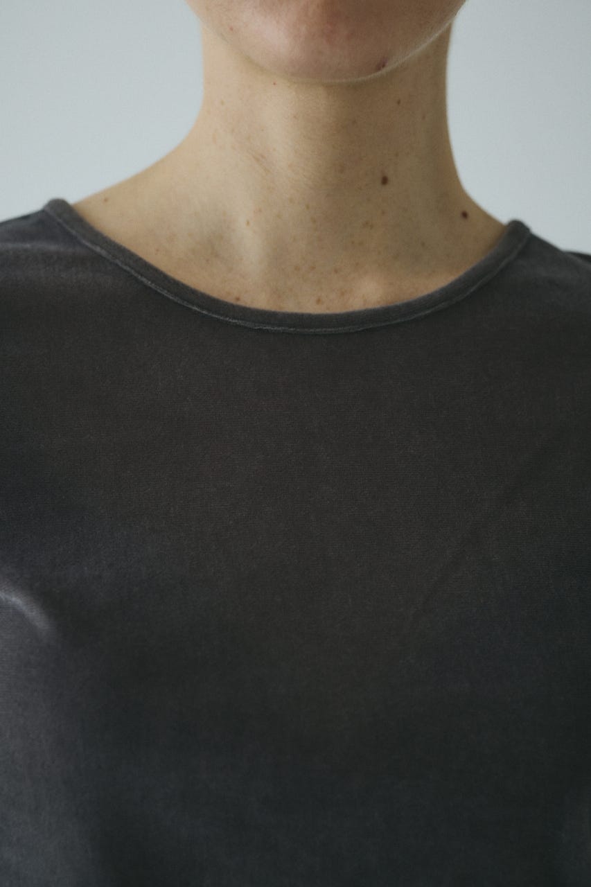 Velor cut tops GRY FREE