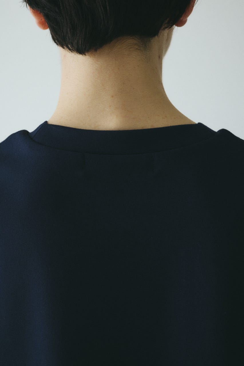 HeRIN.CYE | Cropped ponte tops (Tシャツ・カットソー(半袖