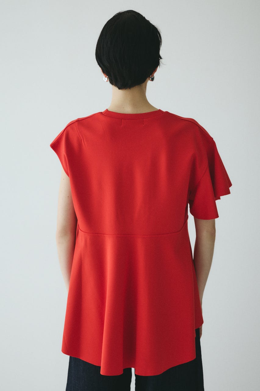 HeRIN.CYE | Cropped ponte tops (Tシャツ・カットソー(半袖