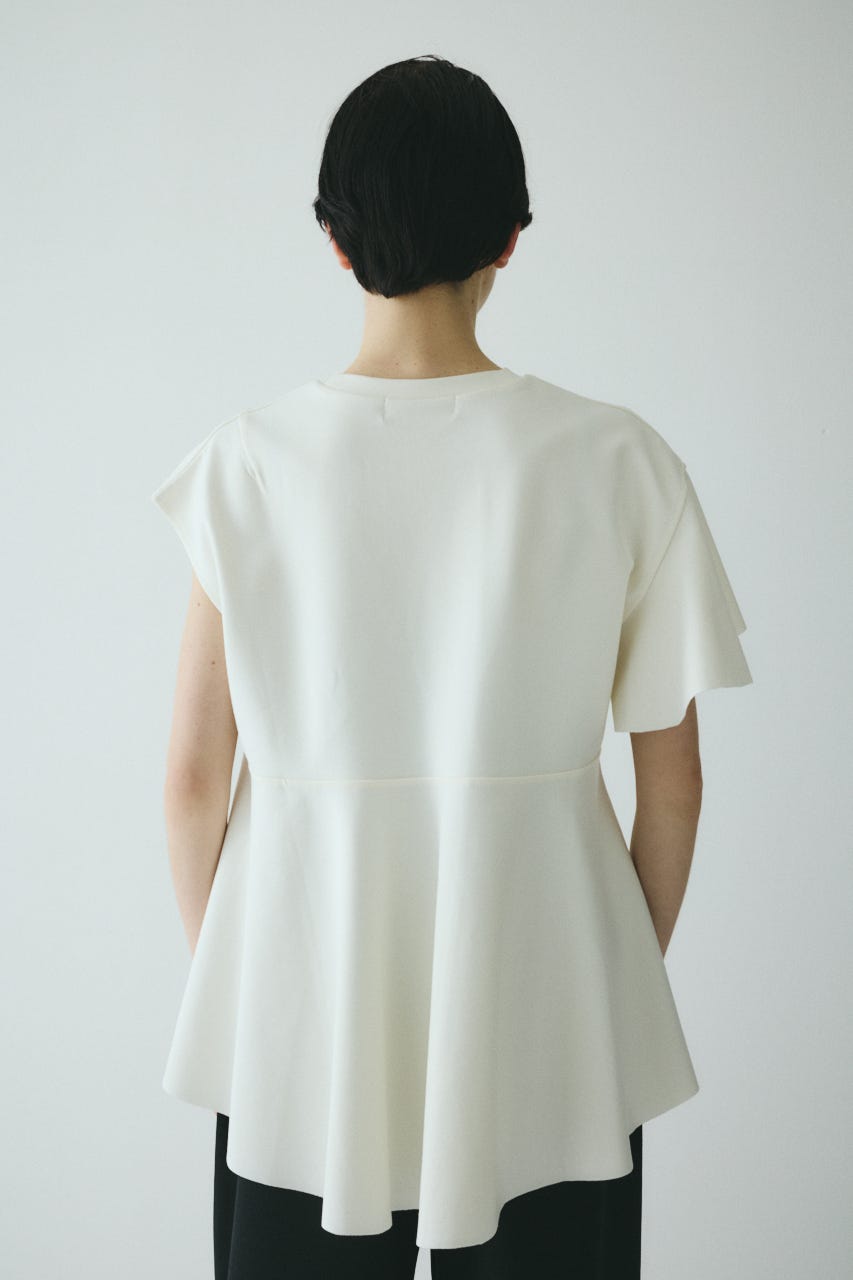 HeRIN.CYE | Ponte peplam tops (シャツ・ブラウス ) |SHEL'TTER