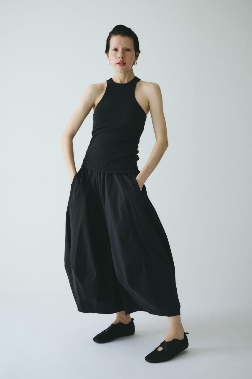 American sleeve tank top BLK FREE