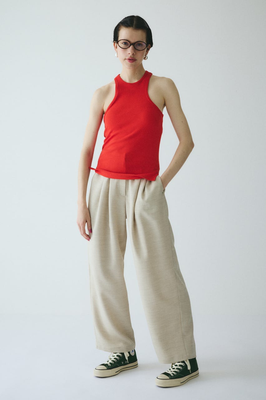 American sleeve tank top RED FREE