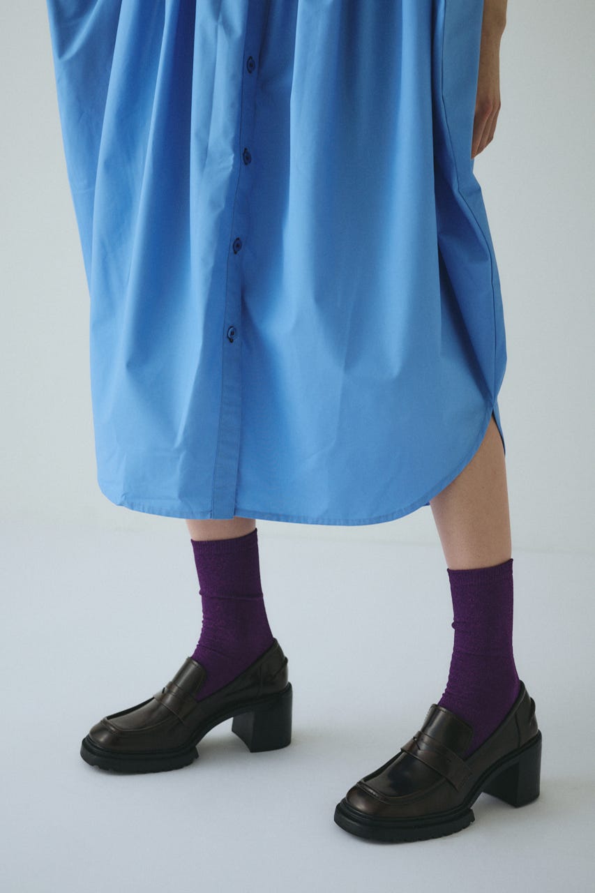 Cut docking shirt dress BRD 36