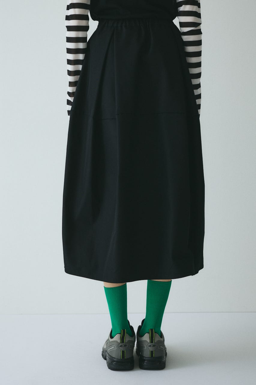 HeRIN.CYE | Switching cocoon skirt (スカート(ロング) ) |SHEL