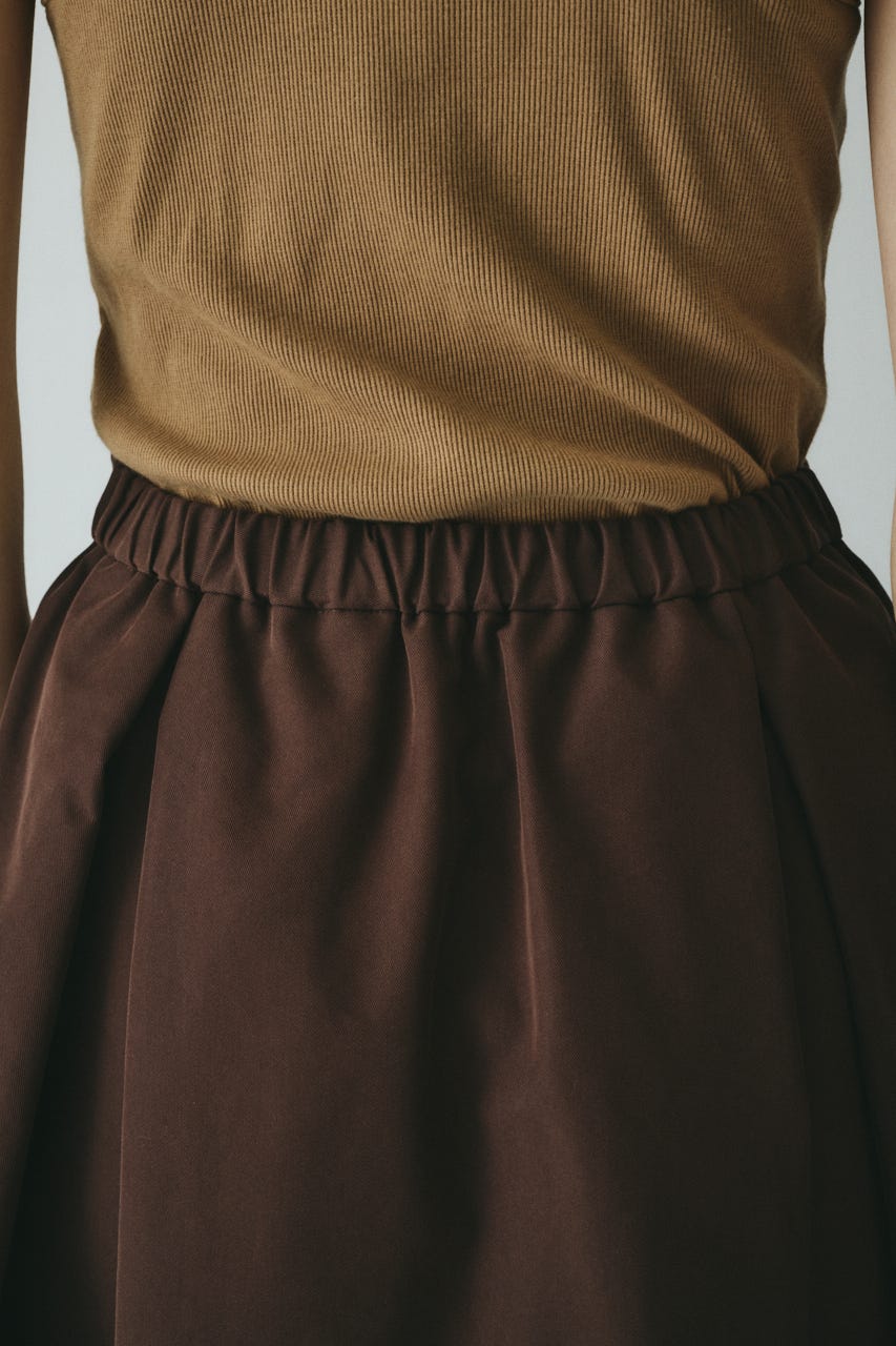 HeRIN.CYE | Switching cocoon skirt (スカート(ロング) ) |SHEL