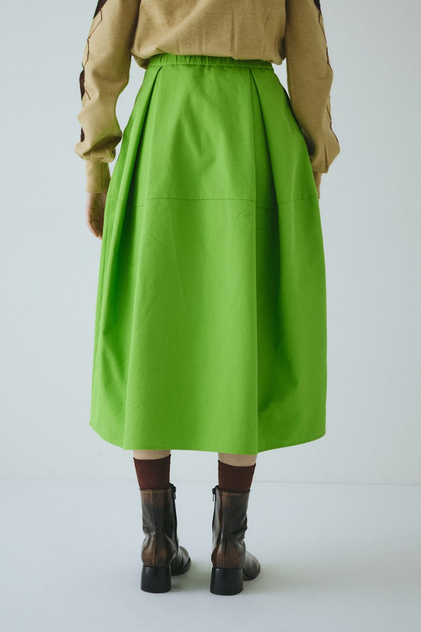 HeRIN.CYE | Switching cocoon skirt (スカート(ロング) ) |SHEL