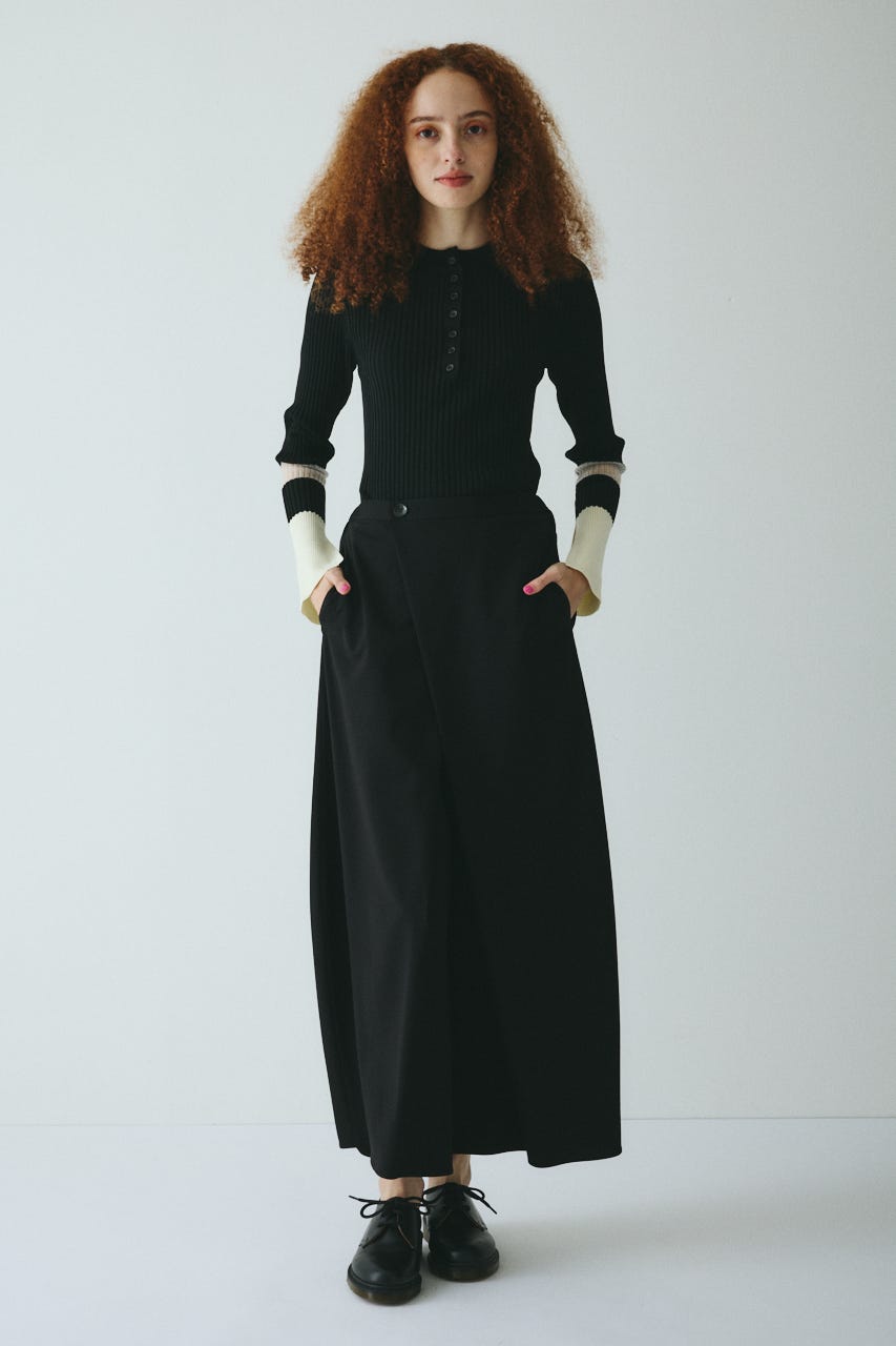 さちこ　HH-LC464A 3個セット HeRIN.CYE | ［予約］Long skirt pants (パンツ ) |SHEL'TTER