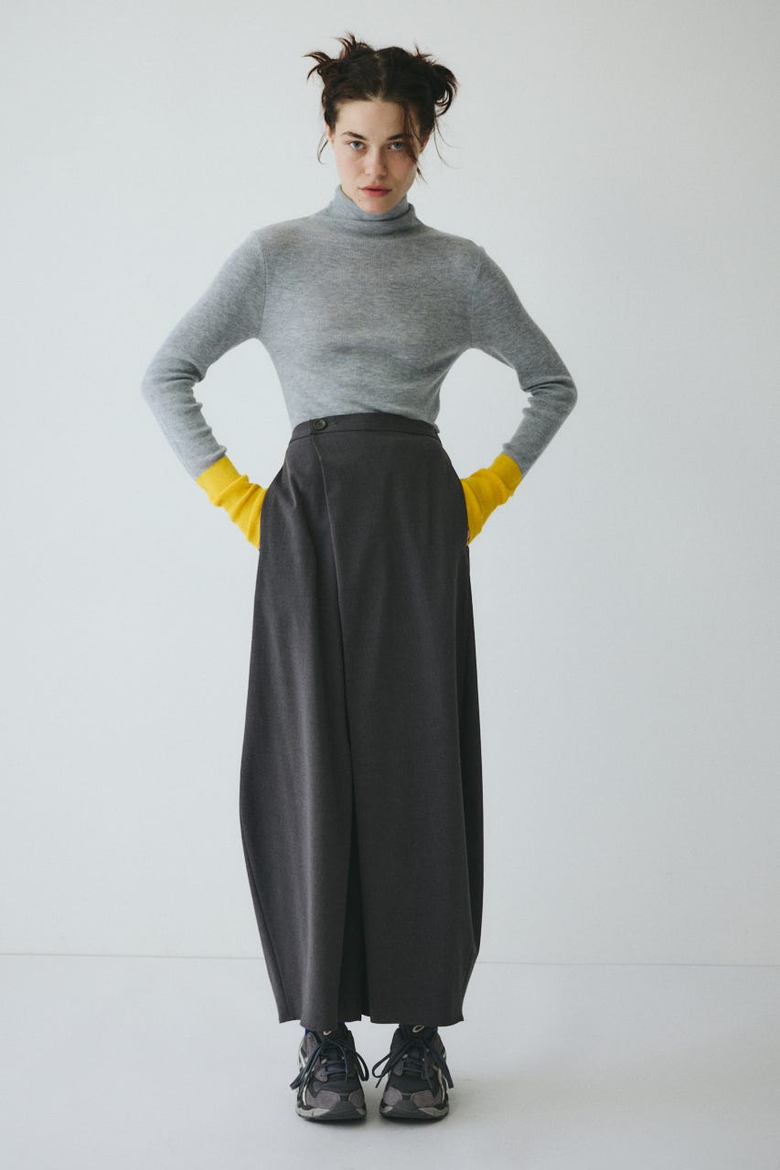 &ellecy 綸子チャイナパンツ &ellecy 綸子チャイナパンツ