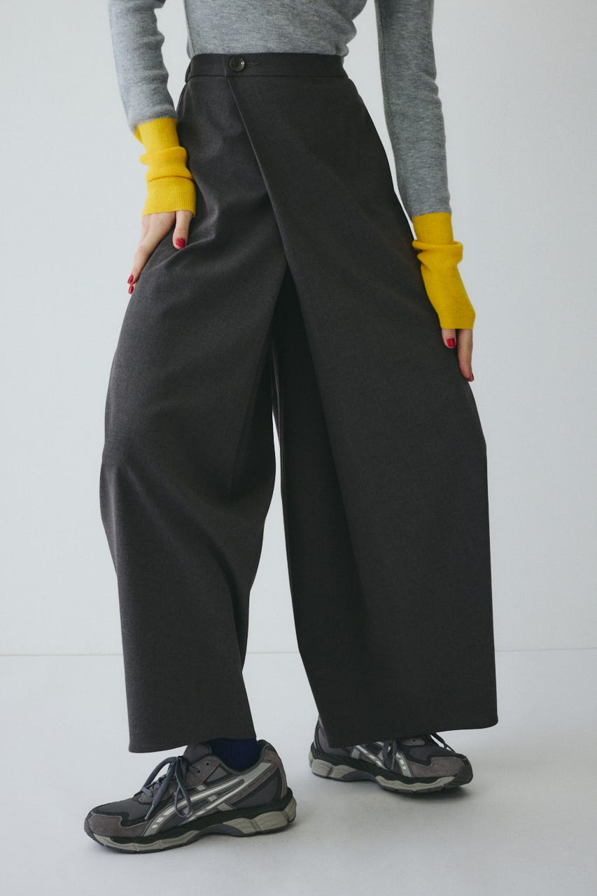 Long skirt pants C.GRY 36