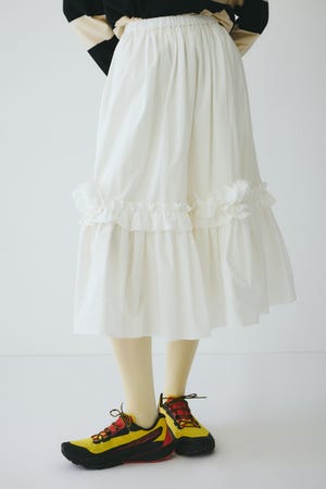 Frill attachment skirt