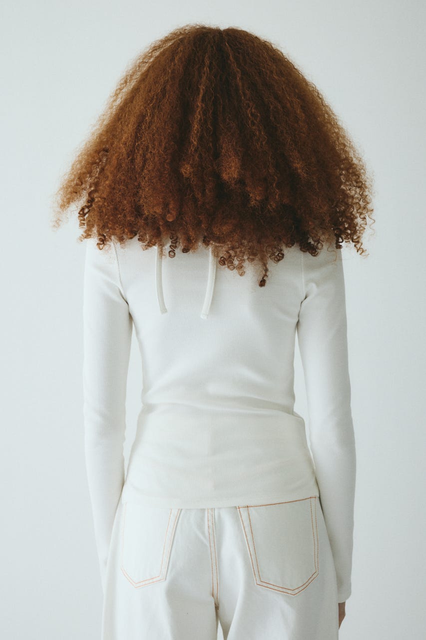 トップス C HeRIN.CYE | Wave neck tops (Tシャツ・カットソー(長袖