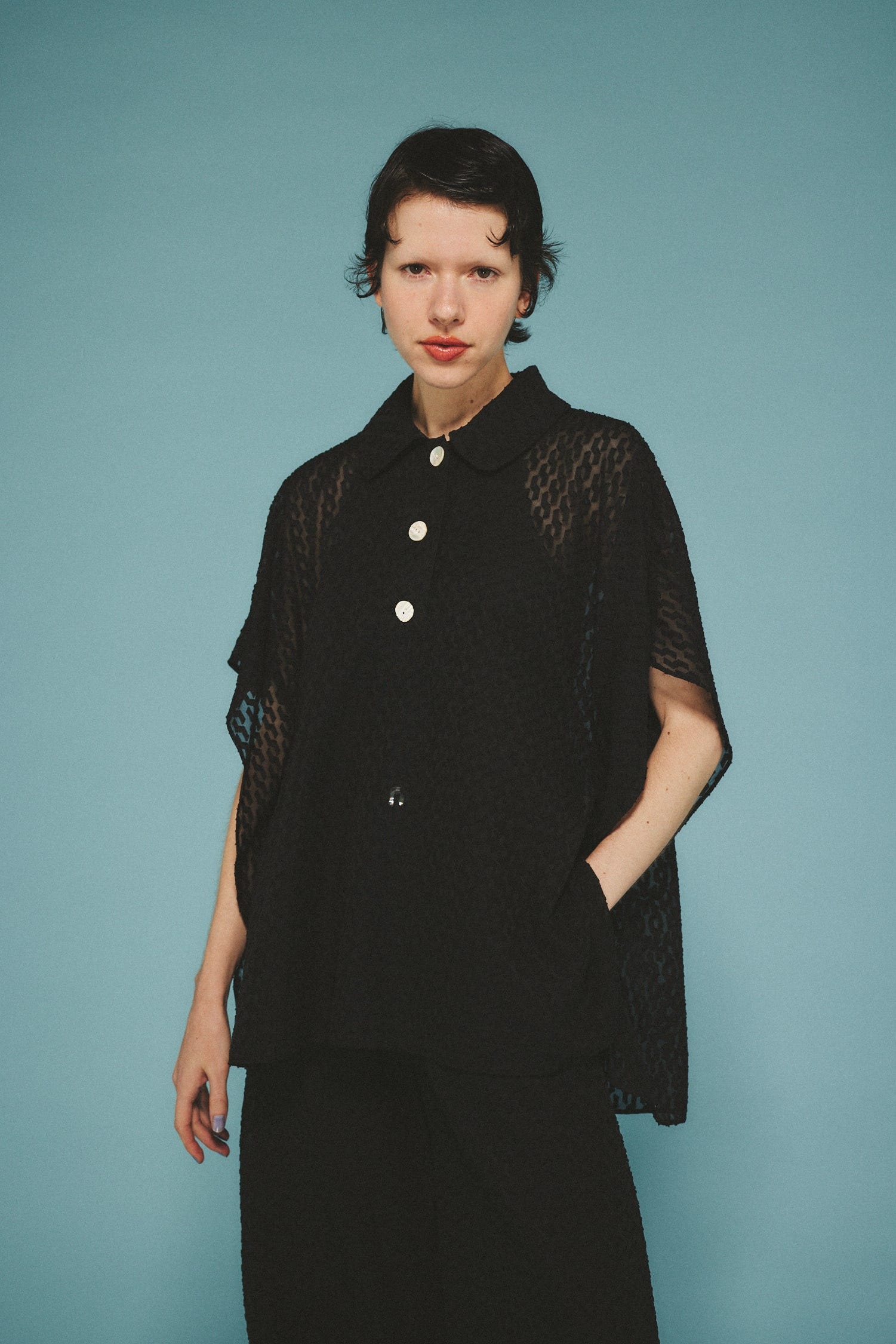 Pull over tops BLK FREE