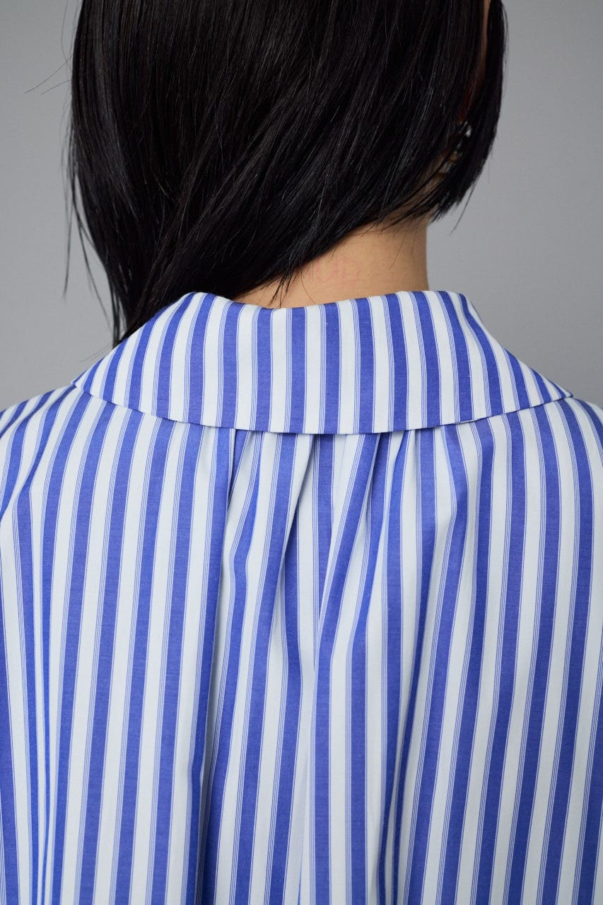 Pull over tops 柄BLU FREE